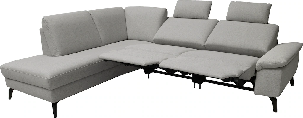 Bild von alina Ecksofa, inkl. Kopfstützen, wahlweise mit Relaxfunktion, Breite: 243 cm