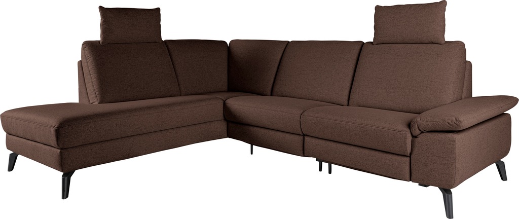 Bild von alina Ecksofa, inkl. Kopfstützen, wahlweise mit Relaxfunktion, Breite: 243 cm