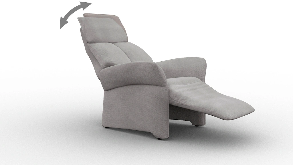 Bild von alina Relaxsessel "Savin", in Größe M, Liegefläche 180cm, verstellbar, optional mit Aufstehhilfe