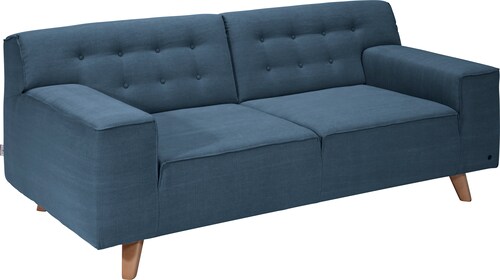 Bild von TOM TAILOR HOME 2-Sitzer »NORDIC CHIC«, im Retrolook, Füße Buche natur
