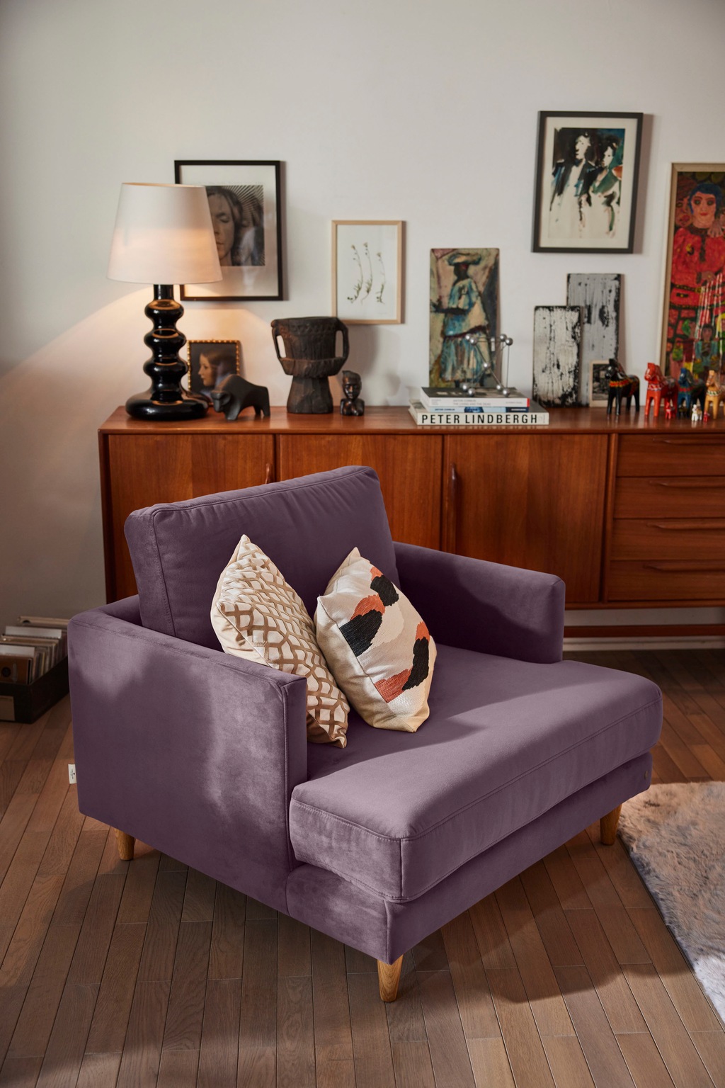 Bild von TOM TAILOR HOME Loungesessel "WESTCOAST", mit schmalen Armlehnen, Breite 100 cm