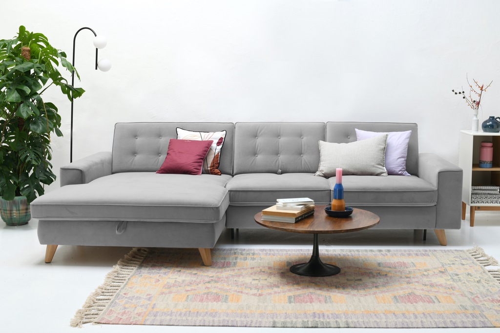 Bild von TOM TAILOR HOME Ecksofa "Nordic Shift Chic", wahlweise mit Bettfunktion und Bettkasten