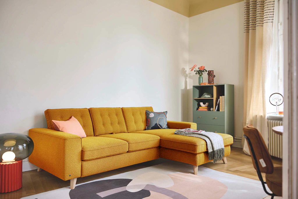 Bild von TOM TAILOR HOME Ecksofa "Nordic Shift Chic", wahlweise mit Bettfunktion und Bettkasten