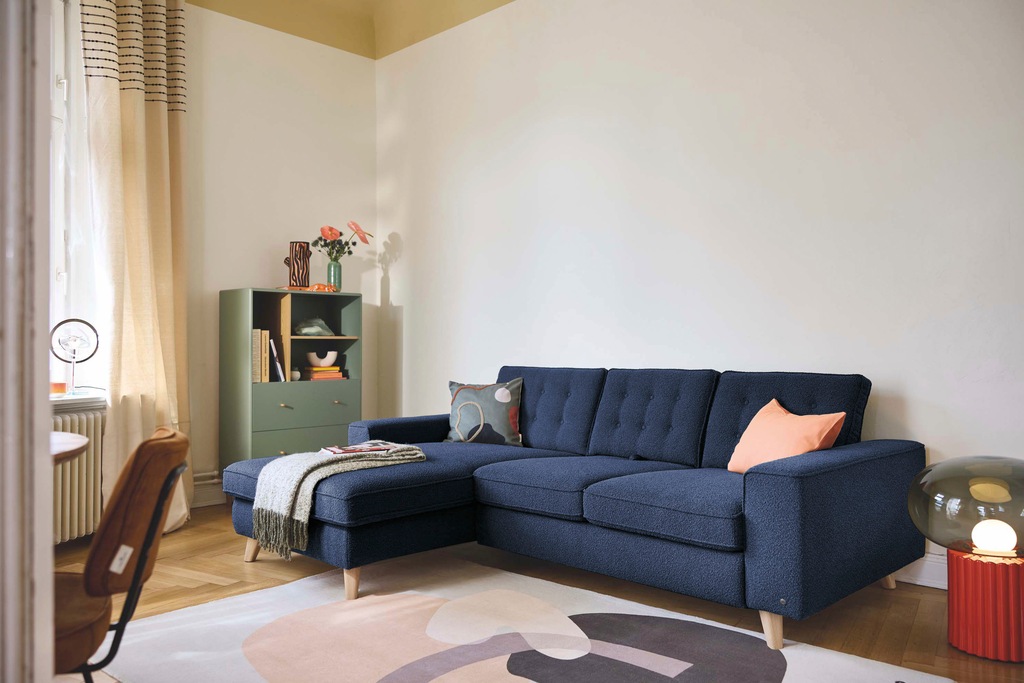 Bild von TOM TAILOR HOME Ecksofa "Nordic Shift Chic", wahlweise mit Bettfunktion und Bettkasten