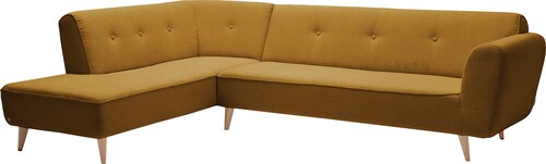 Bild von TOM TAILOR HOME Ecksofa »New Wave Chic«, Breite 261 cm, Tiefe 201 cm