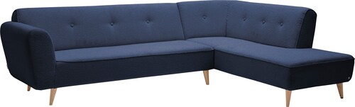 Bild von TOM TAILOR HOME Ecksofa »New Wave Chic«, Breite 261 cm, Tiefe 201 cm