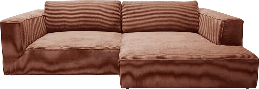 Bild von TOM TAILOR HOME Ecksofa "Big Cube Style", (2 St.), mit cleanen Stegkissen, extra große Sitztiefe, Breite 270cm