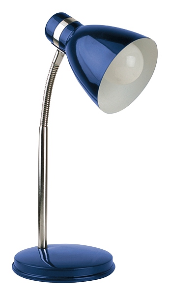 Bild von Rabalux Tischleuchte "Patric" Metall, blau, E14, IP20, L320mm