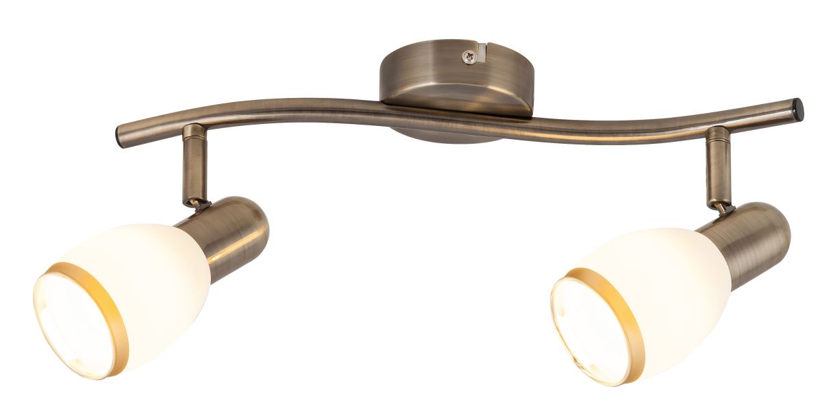 Bild von Rabalux LED Deckenspots "Elite" 2-flammig, Metall, weiß, E14, B340mm