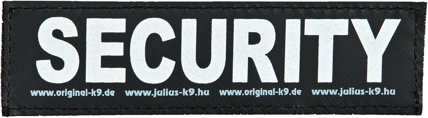 Bild von Julius-K9 162LR-G-34063 Klettaufschrift, SECURITY, schwarz