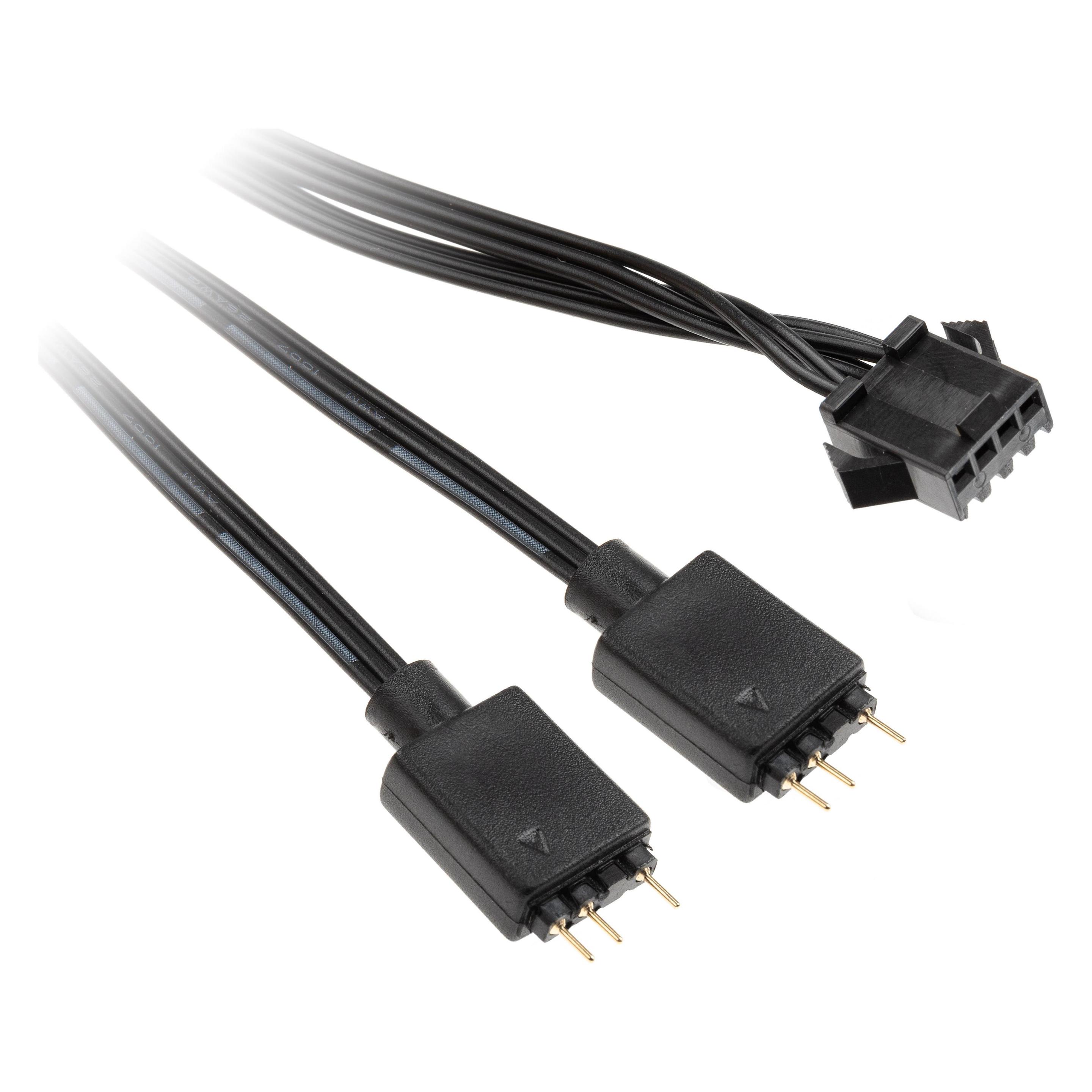 Bild von Kolink 4-Pin Lüfter zu 3-Pin 5V ARGB Kabel-Adapter - Kabel - 0,4 m (PGW-AC-KOL-146)