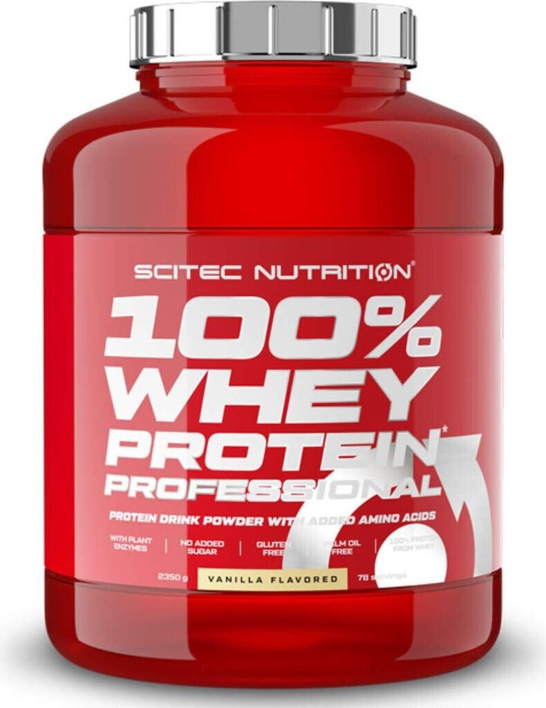 Bild von Scitec Nutrition 100% Whey Protein Professional Redesign 2350g Vanilla