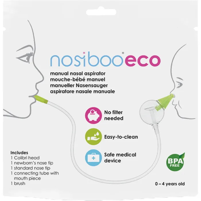 Bild von Nosiboo Eco Nasensauger Manuell für Babys 1 St