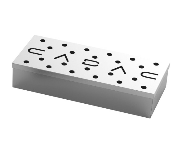Bild von CADAC Smoker Box - Edelstahl Räucherbox 23x9x4cm - für Gas- und Koh...
