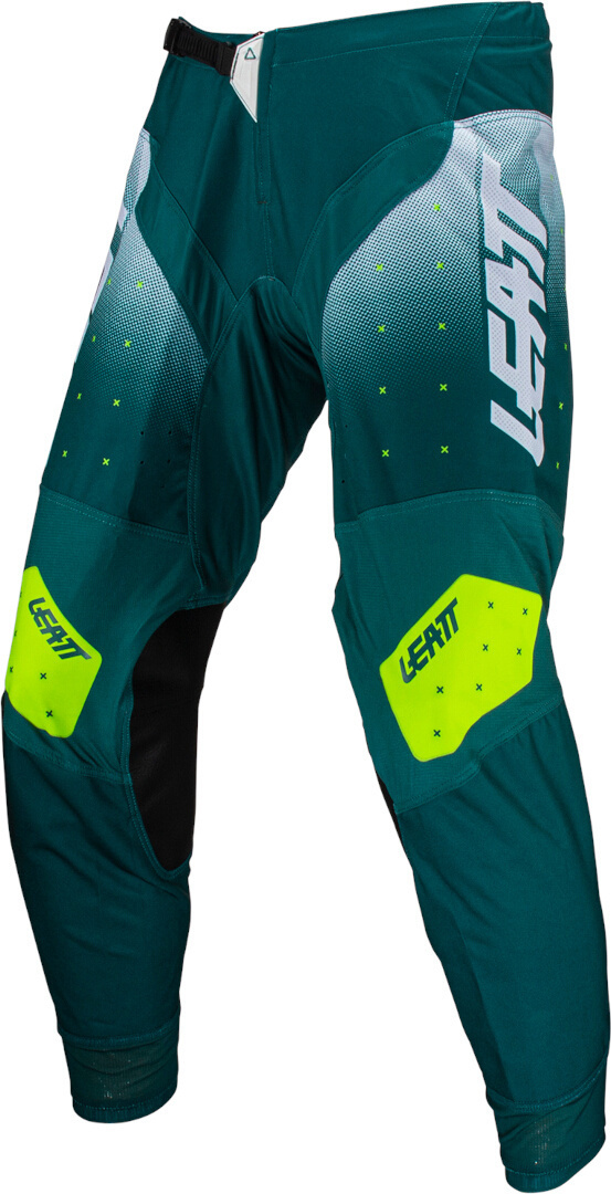 Bild von Leatt 4.5 Lite Gradient 2024 Motocross Hose, weiss-grün, Größe L für Männer