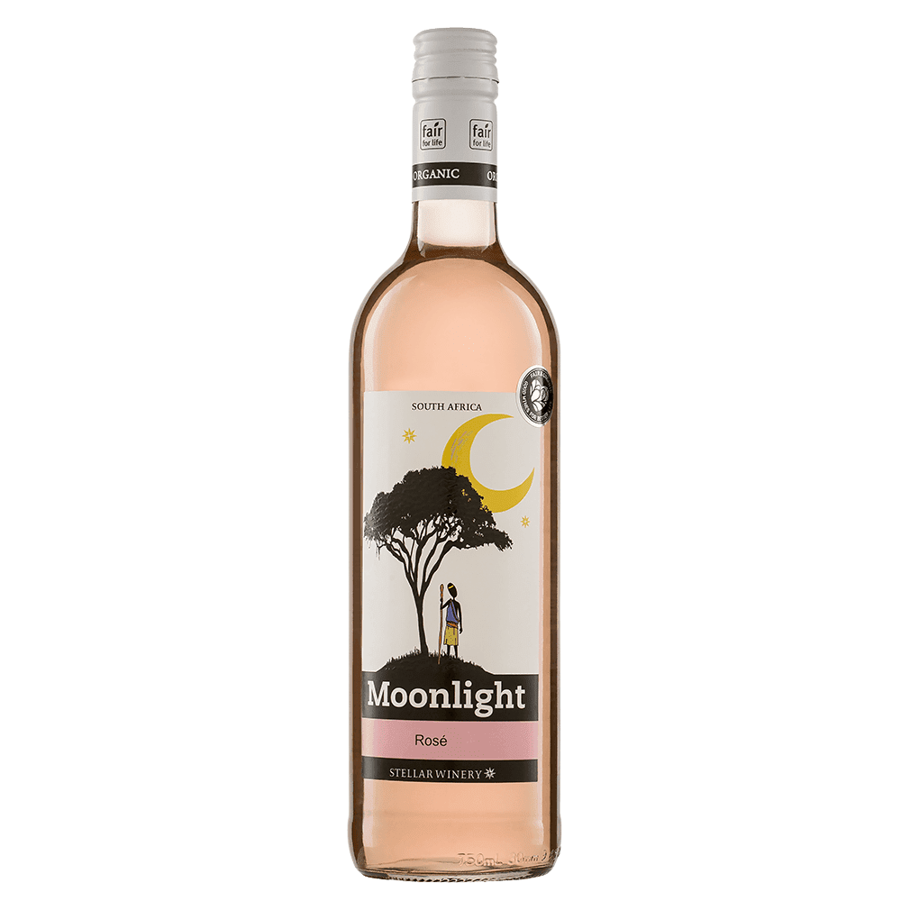Bild von Chenin-Blanc-Pinotage Rosé Moonlight Western Cape Stellar Organics 2022