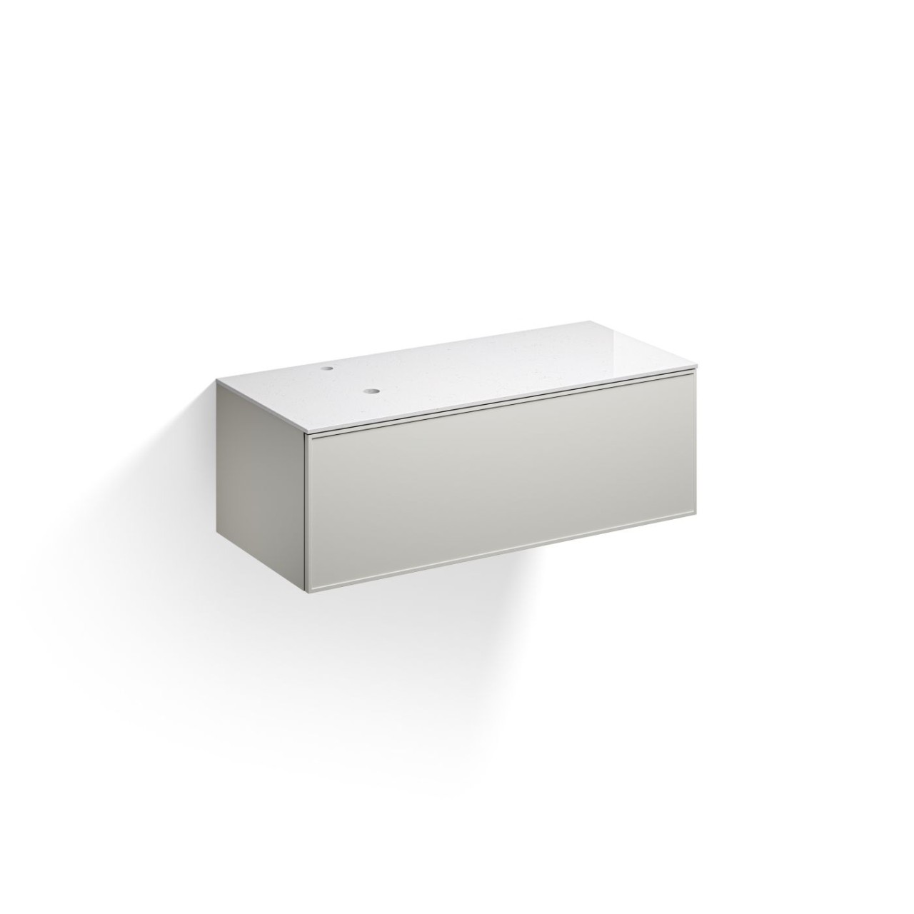 Bild von Alape Möbelmodul Arkta 6014127 1200x400 Carrara/Seidengrau 6014127254