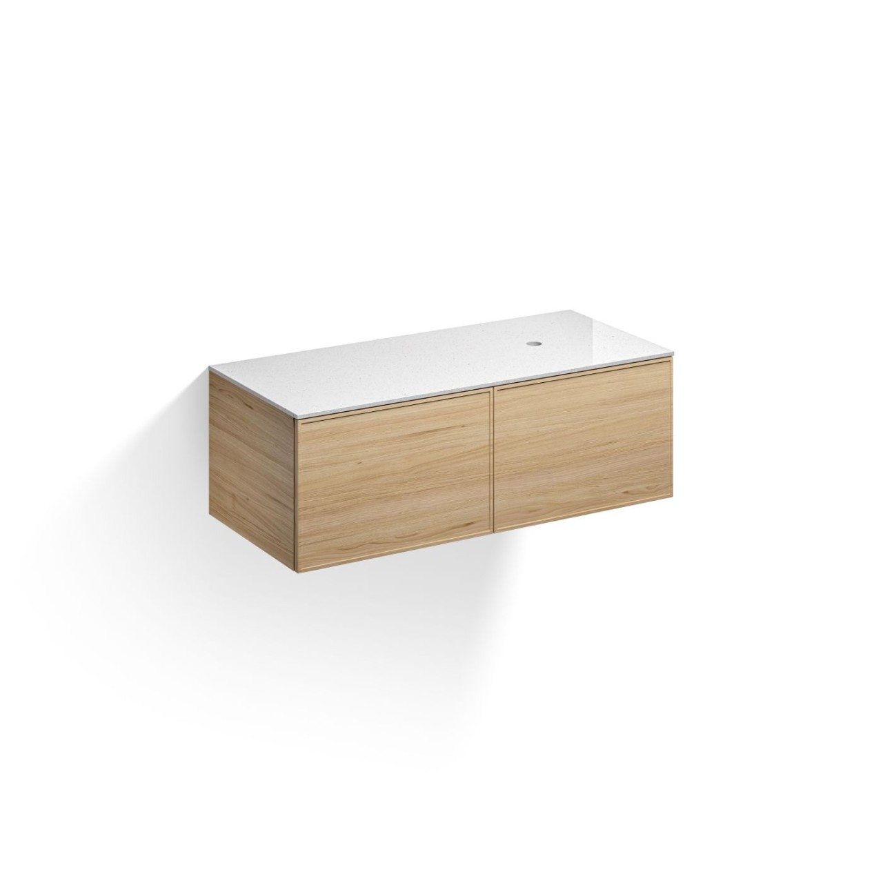 Bild von Alape Möbelmodul Arkta 6016157 1200x400 Snow/Eiche 6016157355