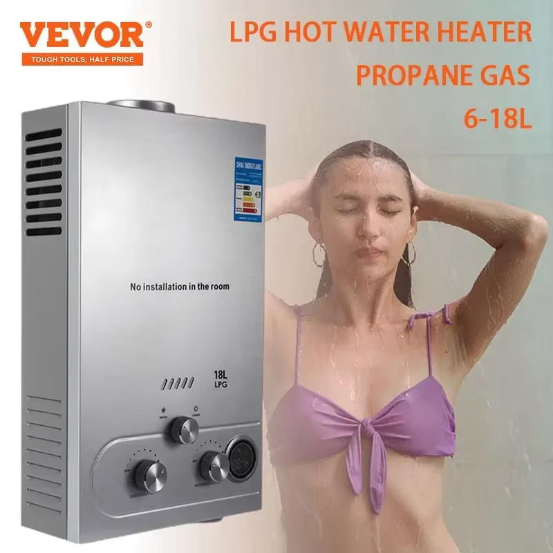 Bild von Vevor lpg Warmwasser bereiter Kessel heizung Gas Wasserkocher Propangas Warmwasser bereiter