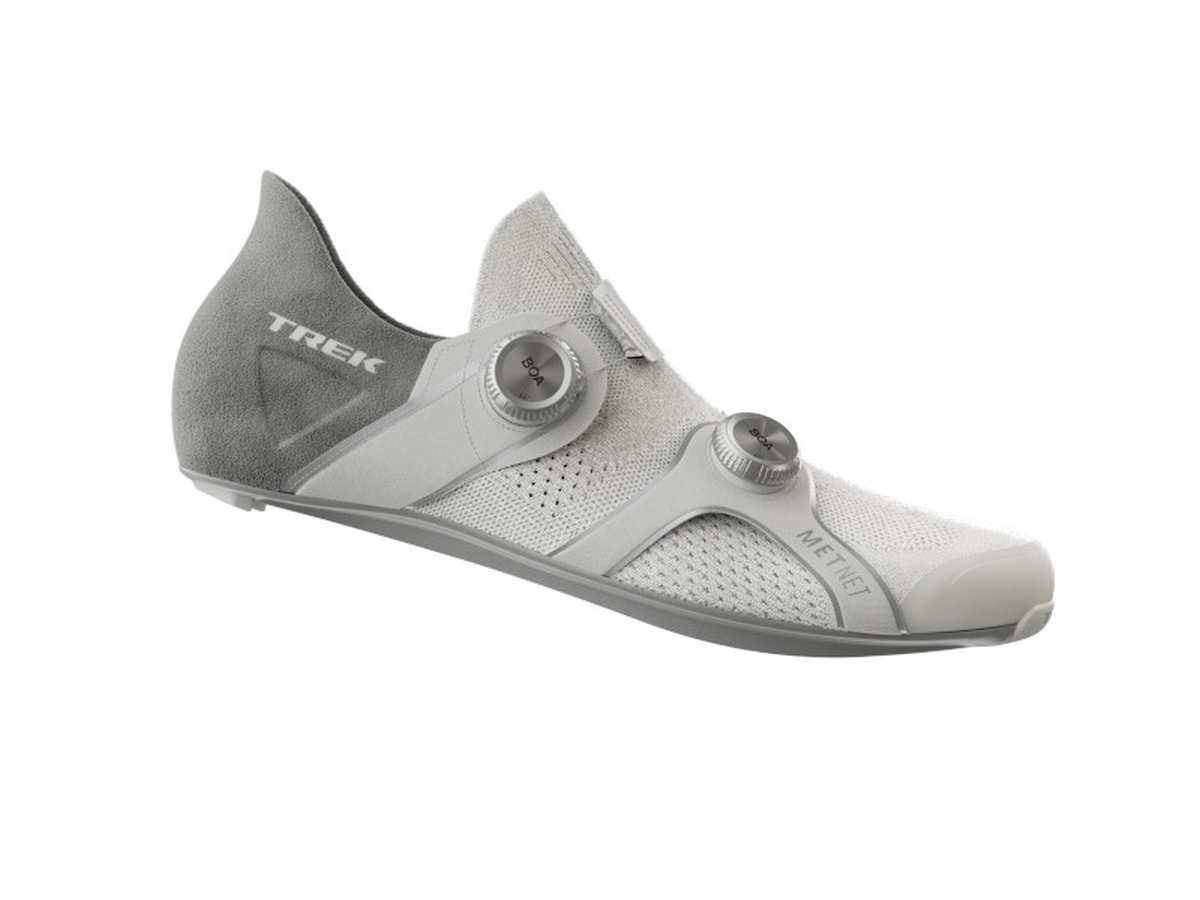 Bild von Trek RSL Knit Rennrad Fahrrad Schuhe weiß/silberfarben 2025 48