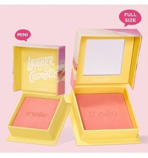 Bild von Benefit Cosmetics - Shellie Mini - Rouge In Softem Rosa Mit Perlmuttschimmer - box O' Powder Shellie Mini