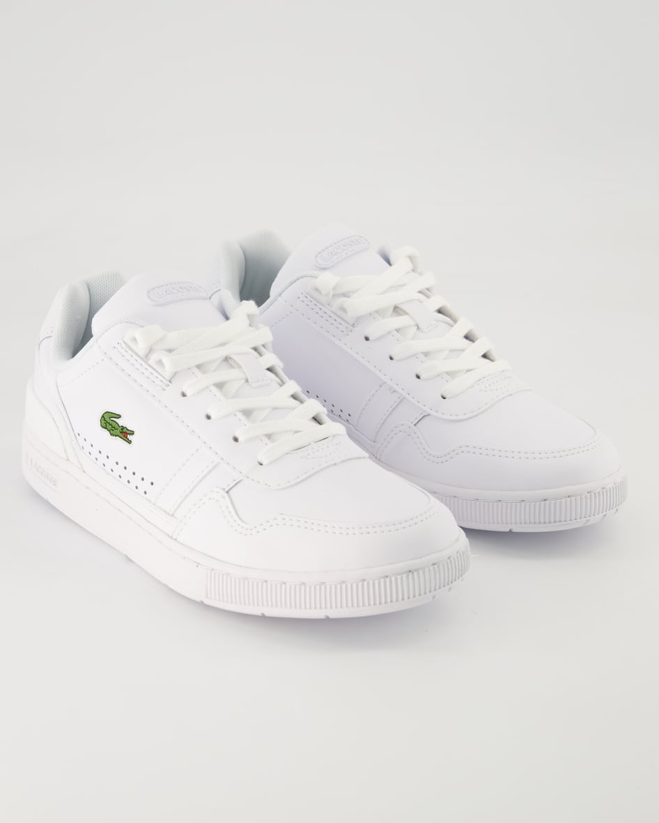 Bild von Lacoste Schuhe - T-Clip Leder und Synthetik (Weiß, Gr. 39½)