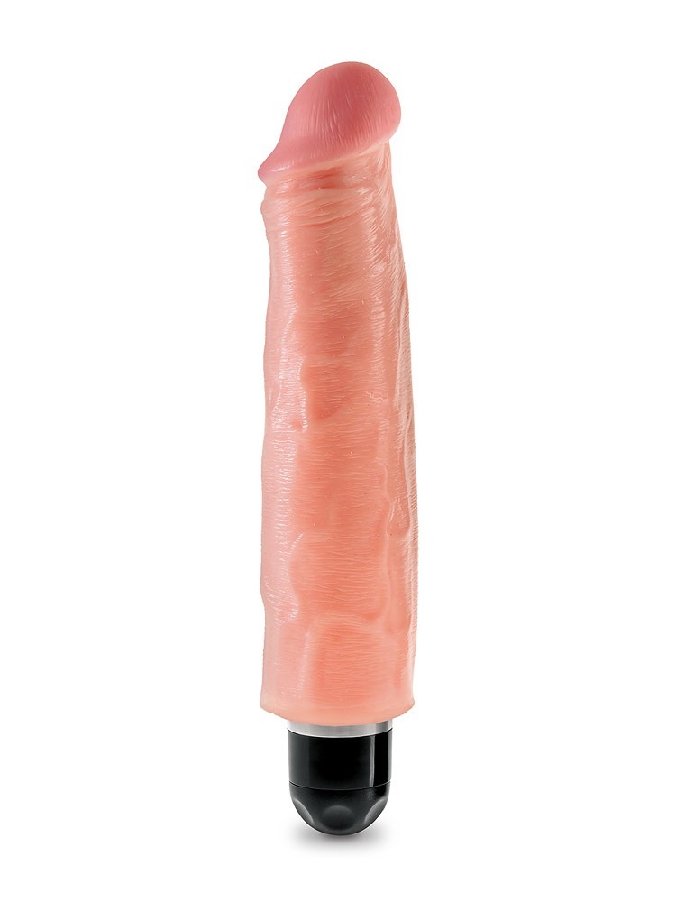 Bild von Pipedream - King Cock vibrierender Stiffy, 7 Zoll