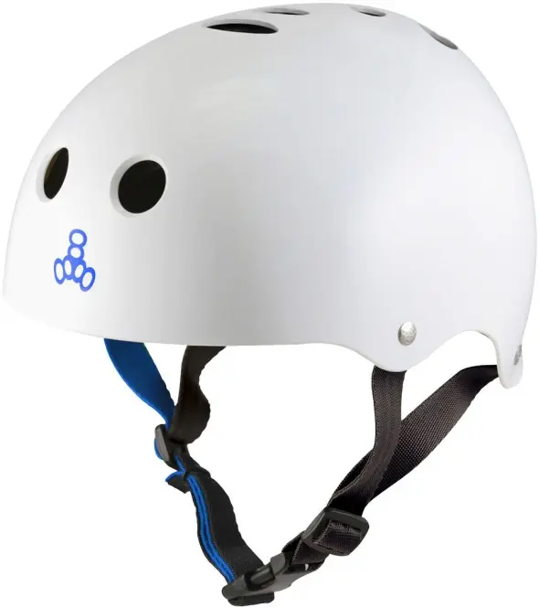 Bild von TRIPLE8 HALO Helm 2024 rubber white - M