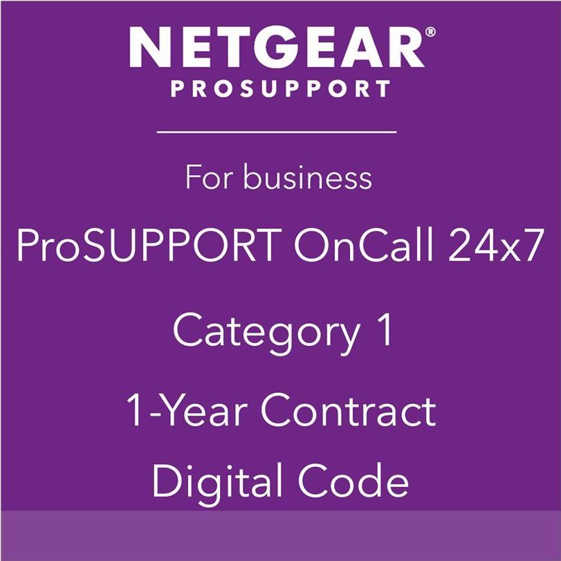 Bild von NETGEAR ProSupport OnCall 24x7 Category 1 - Technischer Support - Telefonberatung - 1 Jahr - 24x7 (PMB0311-10000S)