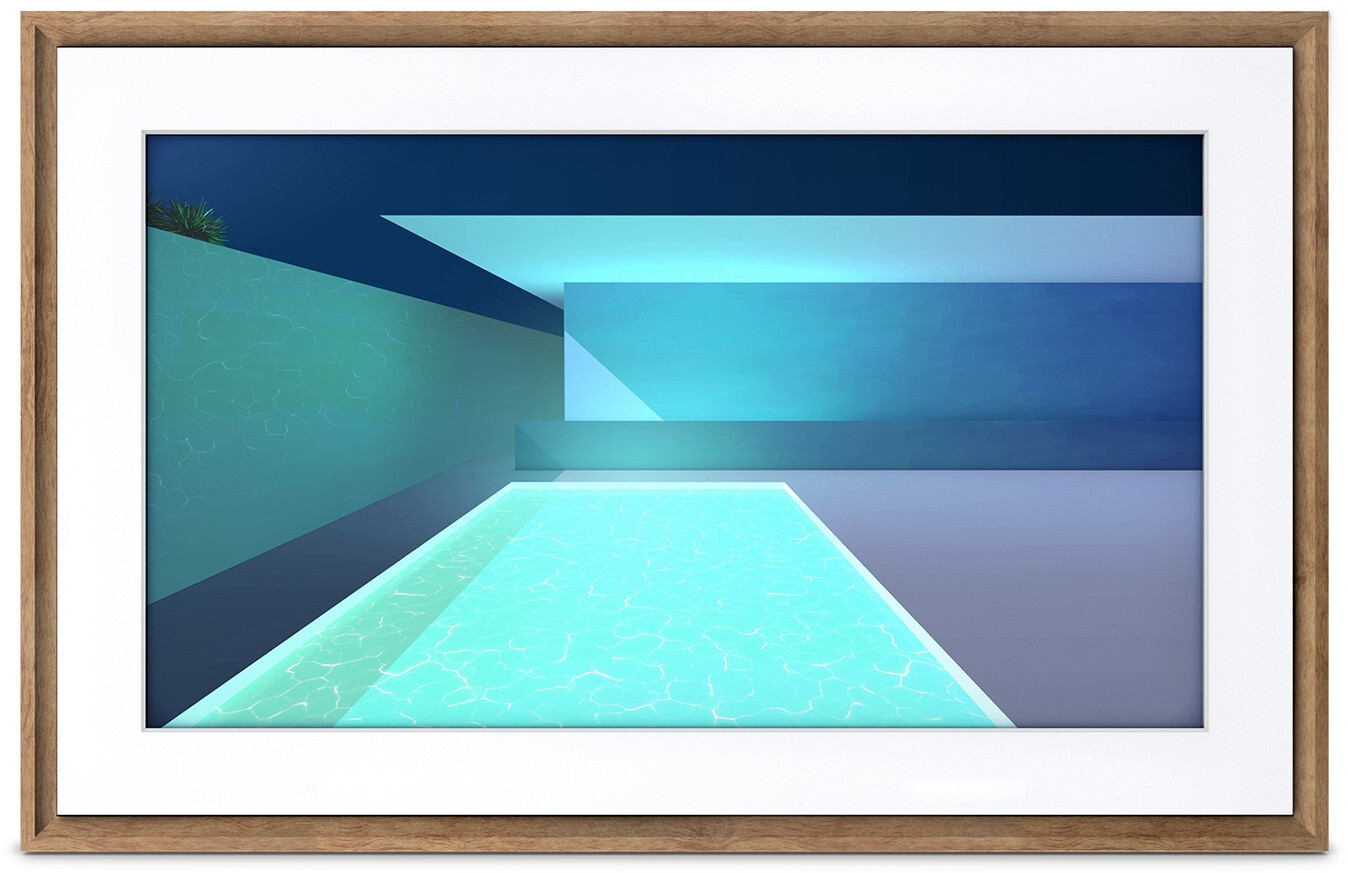 Bild von Meural Canvas II (27", 1920 x 1080 Pixel), Digitaler Bilderrahmen, Braun