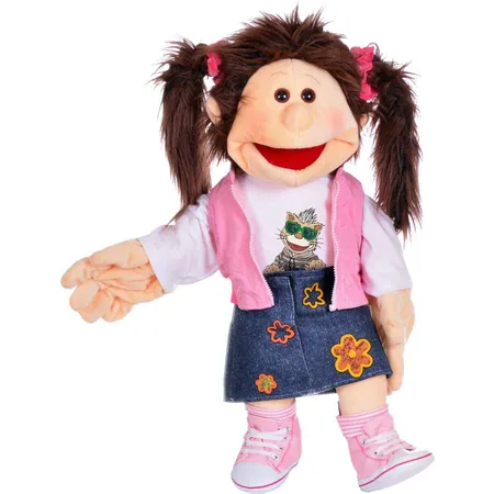 Bild von Living Puppets Handpuppe Living Puppets Handpuppe Monique 65 cm W810 (Packung), Sehr gut geeignet um Geschichten zu erzählen
