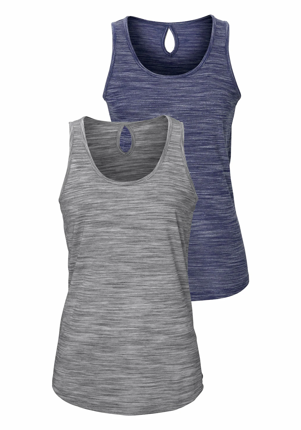 Bild von Beachtime Tanktop "mit Struktureffekt", (2er-Pack), aus pflegeleichter Qualität