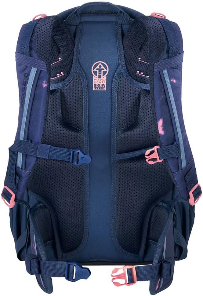 Bild von coocazoo Schulranzen Schulrucksack-Set MATE Arctic Midnight 2-teilig (Rucksack, Mäppchen), ergonomisch, reflektiert, Körpergröße: 135 - 180 cm