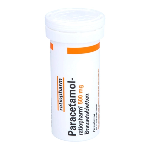 Bild von Paracetamol 500 mg Brausetabletten – Effektive Linderung bei Schmerzen und Fieber