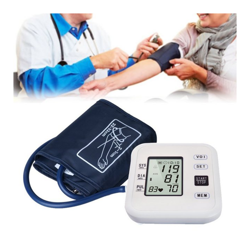 Bild von Daskoo Oberarm-Blutdruckmessgerät LCD Blutdruck Monitor Automatische Pulsmesser