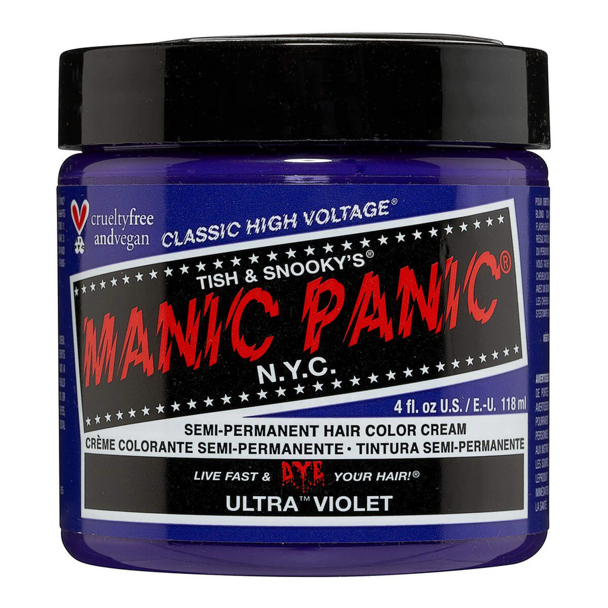 Bild von Dauerfärbung Classic Manic Panic Ultra Violet (118 ml)