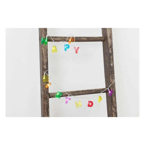 Bild von Kikkerland LED Lichterkette "Happy Birthday" LT01-EU