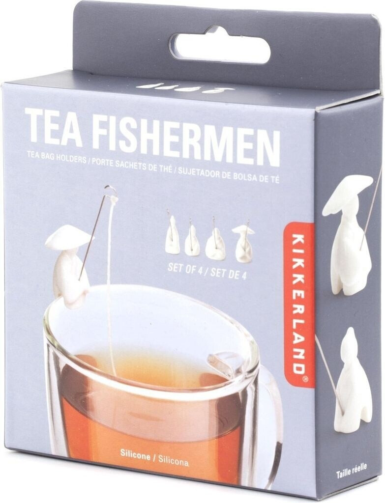 Bild von Kikkerland Teebox Chinesische Angler Teebeutelhalter im 4er Set