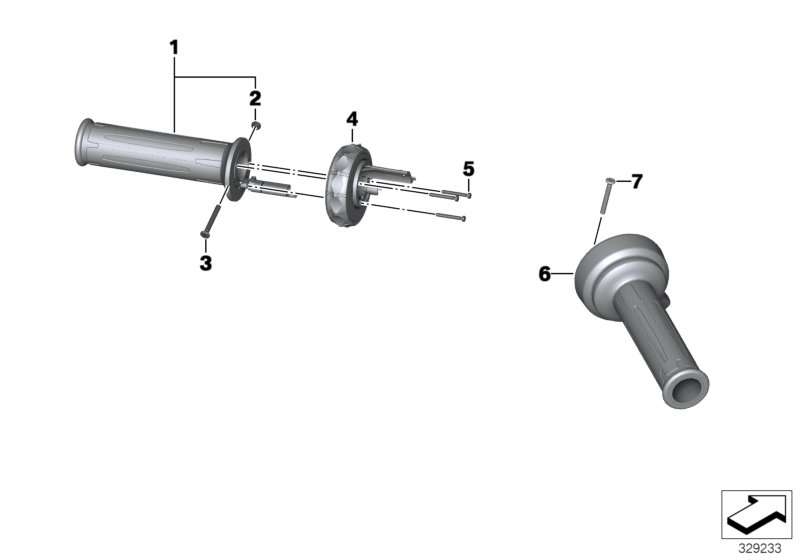 Bild von BMW E-Gasgriff 61318552120