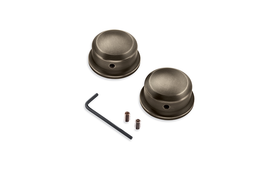 Bild von Harley Davidson Messing Kollektion Bolzenabdeckungen für Schwingenachse 61400346