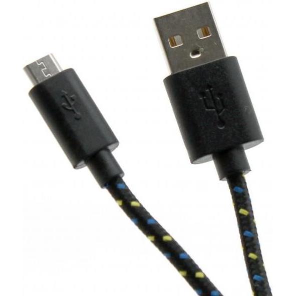 Bild von Sbox USB->Micro USB 1M USB-1031B black (1 m, USB 2.0), USB Kabel