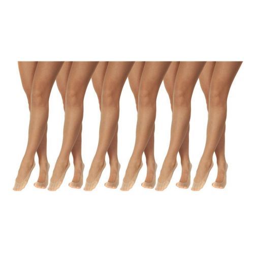 Bild von BANANALU Feinstrumpfhose Bananalu Footies Style 20 Daino - 6er Set XL 20 DEN