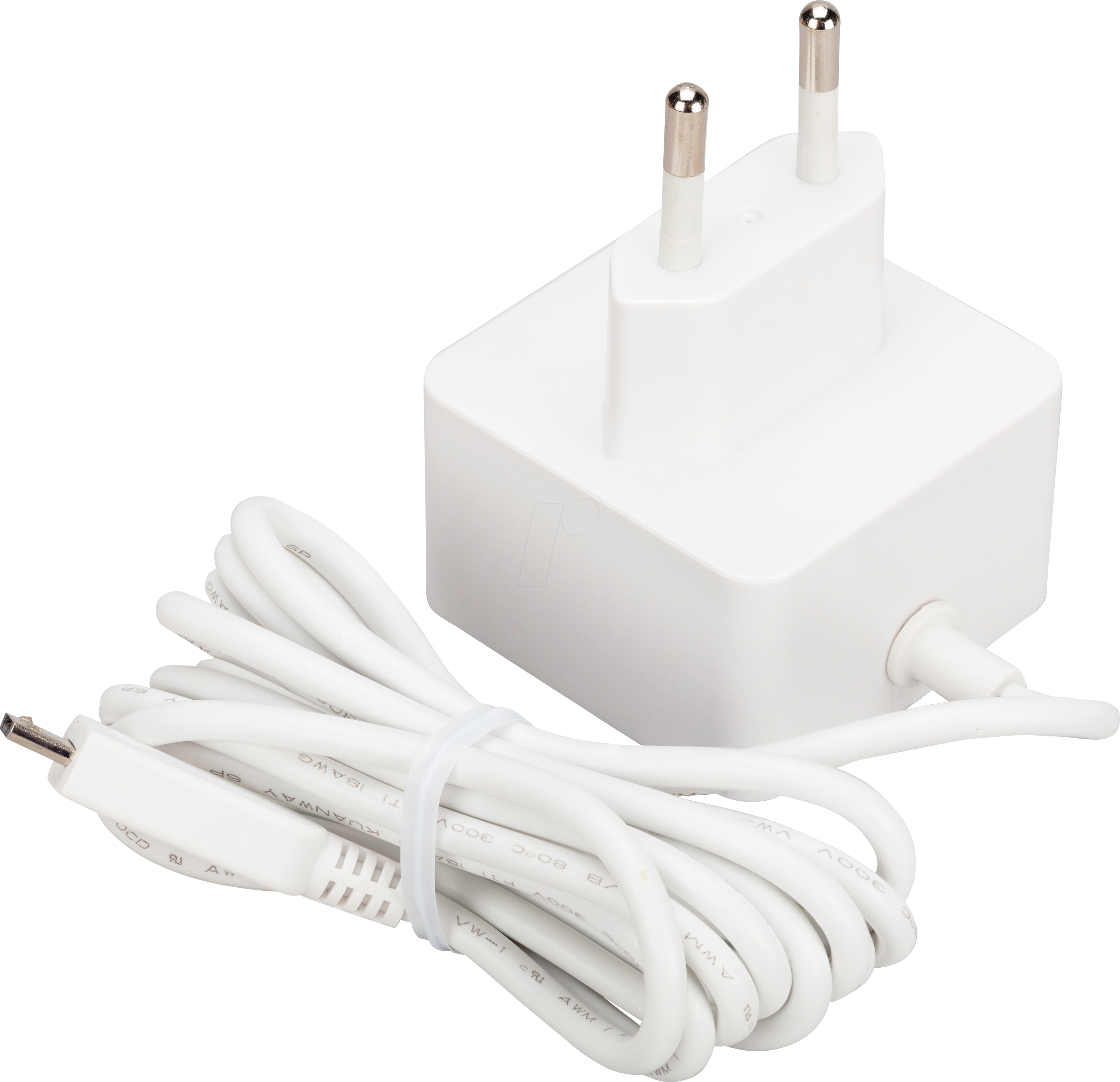 Bild von Raspberry Pi Foundation offizielles Raspberry Pi Micro USB Netzteil 5,1V / 2,5A, EU, weiß Netzkabel