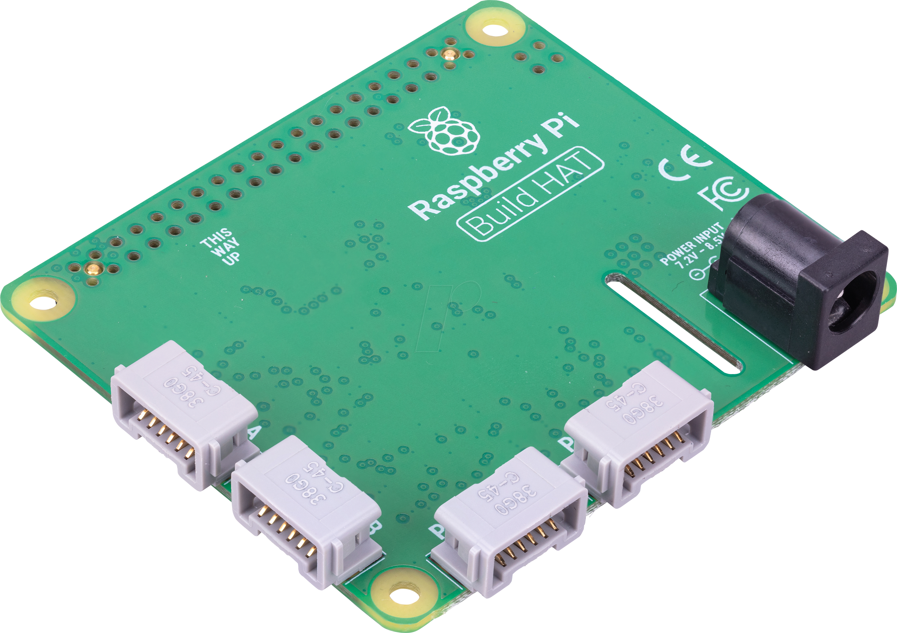 Bild von Raspberry Pi Pi Build HAT Erweiterungsmodul Passend für (Entwicklungskits):  Pi, Entwicklungsboard Zubehör
