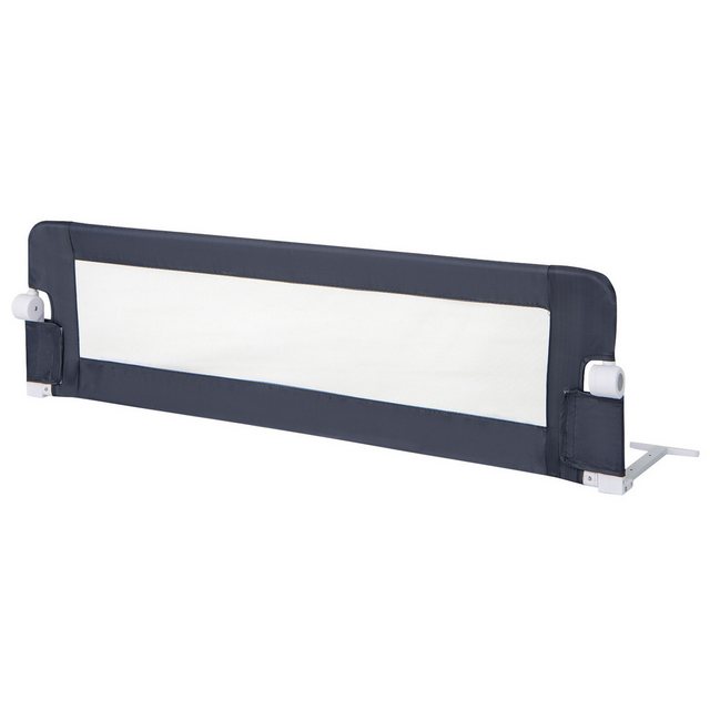Bild von Bettgitter klappbar, Bettschutzgitter, Babybettgitter, Kinderbettgitter, Rausfallschutz fuer das Kinderbett, Zwillingsbett, Doppelbett, Queensize