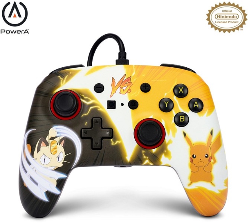 Bild von PowerA Pokémon: Pikachu vs. Meowth Nintendo Switch Controller Switch-Controller