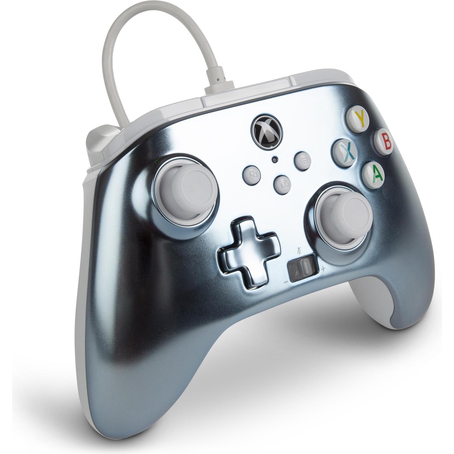 Bild von PowerA enhanced wired controller for xbox series x s. gamepad (Xbox Series X, Xbox Series S, Xbox One S), Gaming Controller, Silber