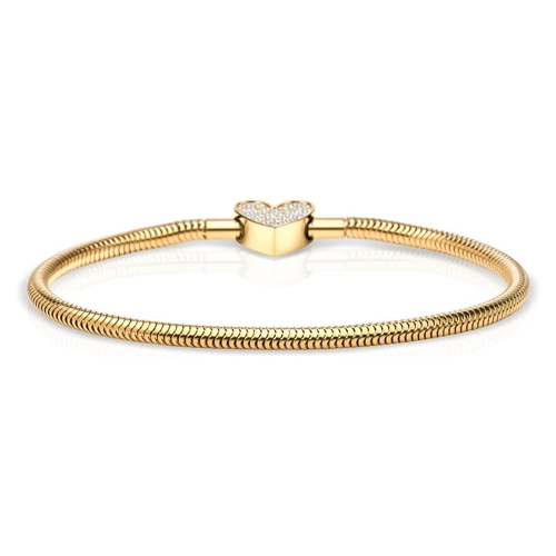 Bild von BERING Damen-Armband für Charms Edelstahl vergoldet 618-20-X0