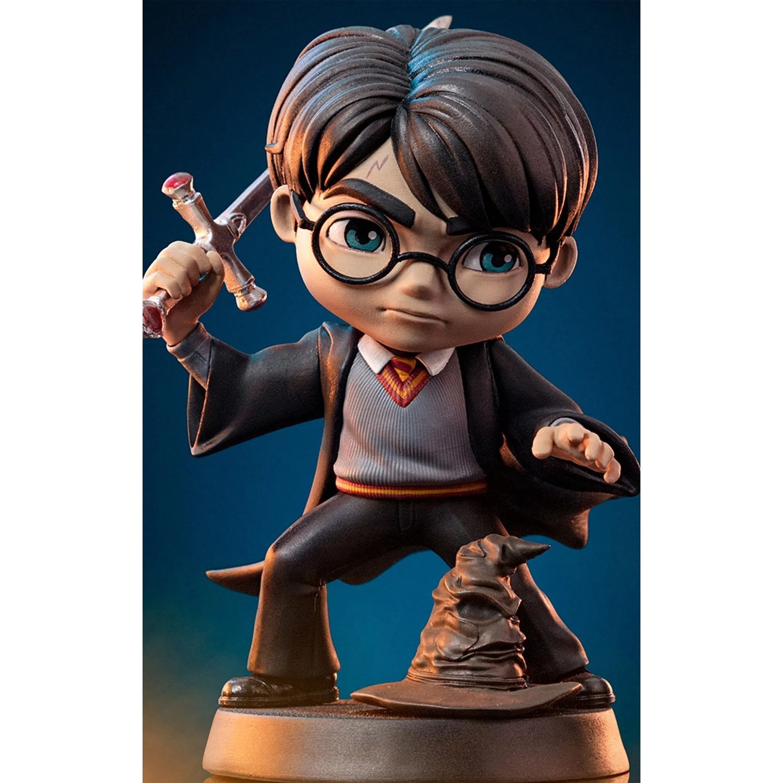 Bild von Iron Studios Harry Potter figurine Mini Co. PVC Harry Potter with Sword of Gryffindor 14 cm