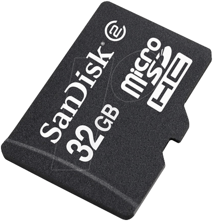 Bild von SanDisk microSDHC 32GB, sdsdqm-032g-b35, 32 GB, MicroSDHC, Klasse 4, Gefrierbeständig, Schockresistent